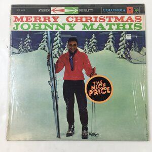 Johnny Mathis "Merry Christmas" Vinyl Record 12 Songs Stereo Columbia CS 8021